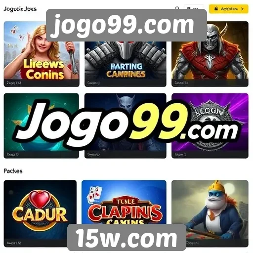 Análise da oferta de jogos no site jogo99 com foco na diversidade